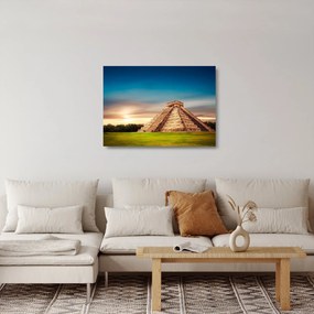 Sklenený obraz preslávenej Mayskej pamiatky (70x50 cm)