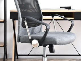 Kreslo Kuba (sivá + čierna). Vlastná spoľahlivá doprava až k Vám domov. 1109946