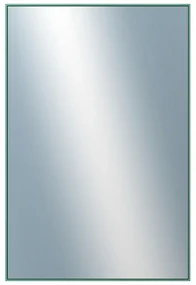 DANTIK - Zrkadlo v rámu, rozmer s rámom 80x160 cm z lišty Hliník zelená m. (7002246)