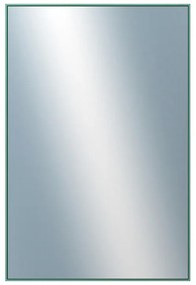 DANTIK - Zrkadlo v rámu, rozmer s rámom 80x160 cm z lišty Hliník zelená m. (7002246)