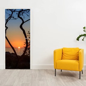 Fototapeta na dvere - Západ slnka (95x205cm)