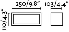 FARO 70573 - Vonkajšie nástenné svietidlo TEJO 1xE27/20W/230V IP54