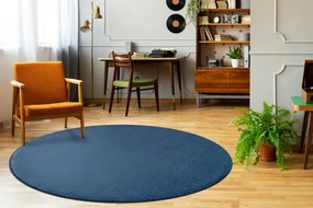 Koberec SEDUCTION 71 kruh svetlomodrý