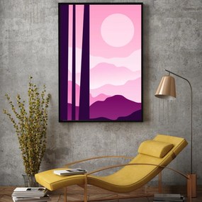 Plagát - Horská krajina (A4)