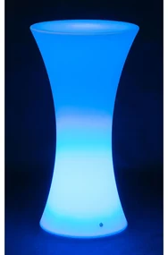 LED svietiaci kokteilový stôl, 110 x 58 cm
