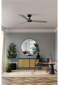 FARO 34286 - Stropný ventilátor CRUISER L čierna pr. 132 cm + diaľkové ovládanie