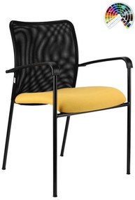 Konferenčná rokovacia stolička TRINITY čalúnenie BONDAI, BOMBAY, FORTIS