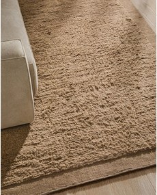 Béžový ručne tkaný vlnený koberec 200x300 cm Marely – Kave Home