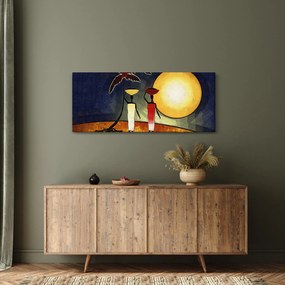 Obraz starovekej maľby (120x50 cm)