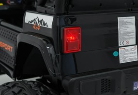 Ramiz Extrémne športové vozidlo 4x4 s variabilnou veľkosťou čierne