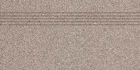 Schodovka Rako Taurus Granit hnědosivá 30x60 cm mat TCPSE068.1