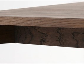 Hnedý rozkladací jedálenský stôl 95x180 cm Arun – Unique Furniture