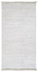 Sivý koberec Vitaus Hali Gri Basso, 80 × 150 cm