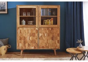 Komoda 39942 120cm Drevo Acacia  - Komfort-nábytok