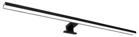 Polux LED Kúpeľňové osvetlenie zrkadla SAMOS LED/15W/230V 4000K 90 cm IP44 čierna 328601