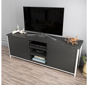 TV stolík Otosello (biela + antracit). Vlastná spoľahlivá doprava až k Vám domov. 1107342