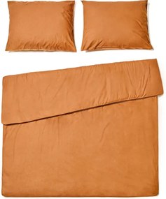 Bavlnené obliečky CALMORA terakotové Rozmer obliečky: 2 ks 70 x 90 cm | 200 x 200 cm