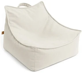 Štvorcový sedací vak Outzy, oat-blush-beige