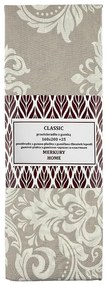 Napínacia plachta Classic bavlna ecru/svetlosivá 160x200 + 25 Merkury Home