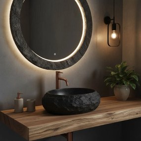 Rea Mika, umývadlo na dosku 480x380x155 mm, imitácia kameňa, REA-U4333