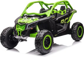 JOKOMISIADA Veľké terénne vozidlo Buggy Can-am Maverick pre 2 osoby PA0287 zelená