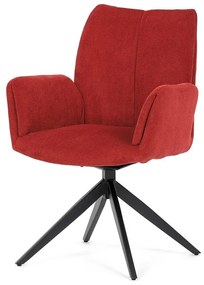 Autronic BONTEC Jedálenská stolička, modrá, látka, HC-993 BLUE2 Farba: Červená