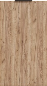 Štýlová kuchyňa 180 II CAPRI, zlatý dub kraft / grafit