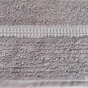 BAVLNENÝ UTERÁK TAYLOR 50X90 CM SIVÁ