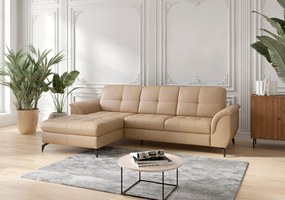 XXXLutz ROHOVÁ SEDAČKA, koža, cappuccino Sit & More - Sedačky - 000144016228