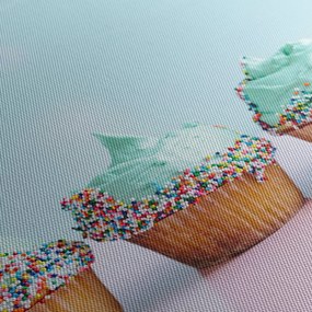 Obraz cupcakes (120x50 cm)