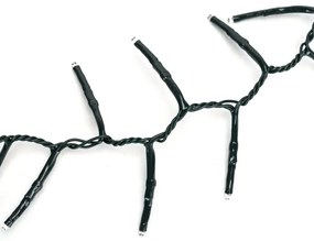 Aigostar - LED vonkajšia vianočná svetelná reťaz 600xLED/8 funkcií 18m IP44 studená biela