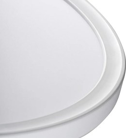 KANLUX KANLUX, AZPO stropné LED svietidlo, priemer 225mm, 11,8W, 3000/4000/6000K, IP54, biela, 31512