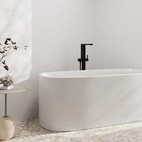 Hansgrohe Tecturis E, páková vaňová voľne stojaca batéria na podlahu, čierna matná, HAN-73445670