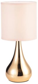ACA DECOR Stolná lampa BELLATRIS, stmievateľná dotykom, ružová farba