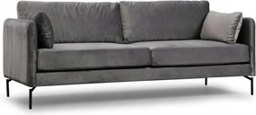 Pohovka trojsedačka Sinarella (sivá čierna)