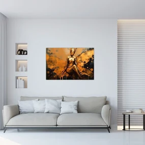 Obraz - Abstrakcia víly (90x60 cm)