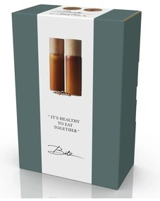 Jantárová keramická súprava mlynčekov na korenie a soľ 2 ks Gastro Amber – Bitz