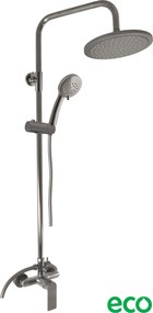 Slezák - RAV Sprchový komplet so zmiešavacou batériou NIL - NL182.5/5-61MGK, Metal Grey kartáčovaná