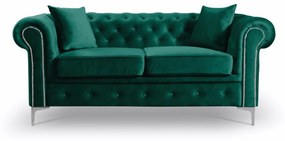 Pohovka Roma Chesterfield II  Modrá