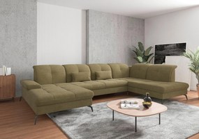 XXXLutz SEDACIA SÚPRAVA, textil, olivovozelená Sit & More - Sedačky - 000144009963