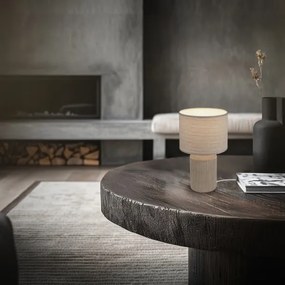 Brilo - Stolná lampa INO 1xE14/10W/230V biela