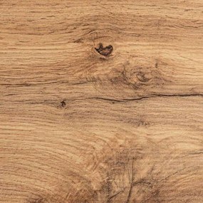 Mereo Opto kúpeľňová skrinka vysoká 125 cm, ľavé otváranie, Multidecor, Dub Wotan, MER-CN995LDWOT