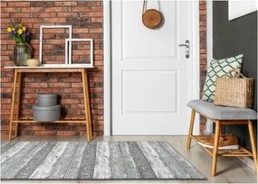 Protišmykový behúň DESKI sivý - Výpredaj