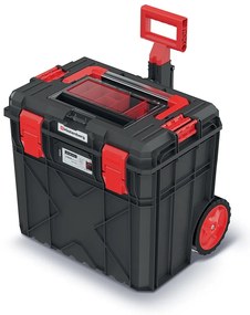 Kufor s kolieskami A, 51 cm, organizér II, čierna