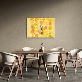 Sklenený obraz ovocie (70x50 cm)