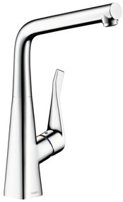 Hansgrohe Metris M71, kuchynská páková batéria 320 1jet, inštalácia pred okno, chrómová, HAN-14823000
