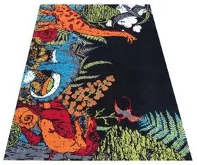 Farebný koberec s motívom Dinosaury