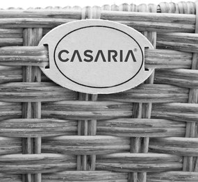 Závěsný balkonový květináč s vnitřní vložkou Plantero šedý