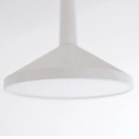 Biele závesné svietidlo SULION Rita, výška 100 cm