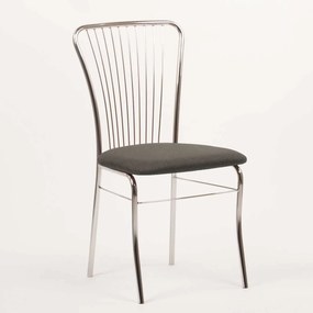 Stima Stolička IRINA chrom Vyberte látku ->: LUX Antracit 6